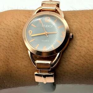 Gold & Gray Studio Time Watch